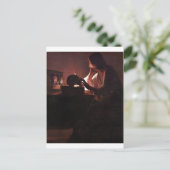 Maria betreurt La Tour Briefkaart (Staand voorkant)