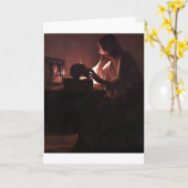 Maria betreurt La Tour Kaart (Gele Bloem)