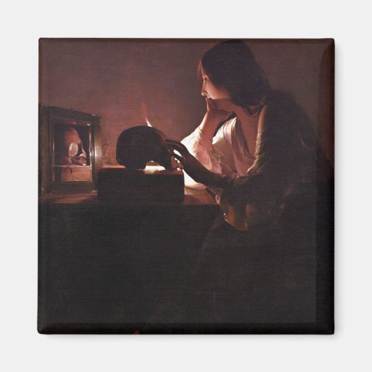 Maria betreurt La Tour Magneet (Voorkant)