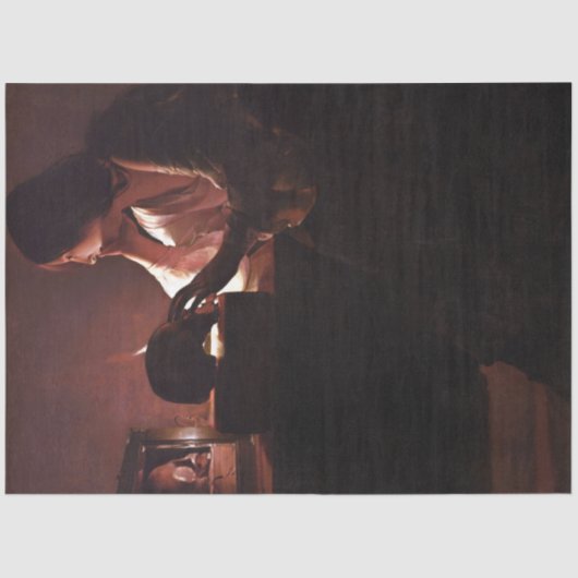 Maria betreurt La Tour Tissuepapier (Voorkant)