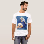Maria bidt en Baby Jesus T-shirt (Voorkant volledig)