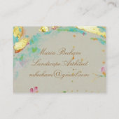 Maria biz-kaart visitekaartje (Achterkant)