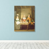 Maria Bland als Josephine Canvas Afdruk (Insitu (Houten vloer))