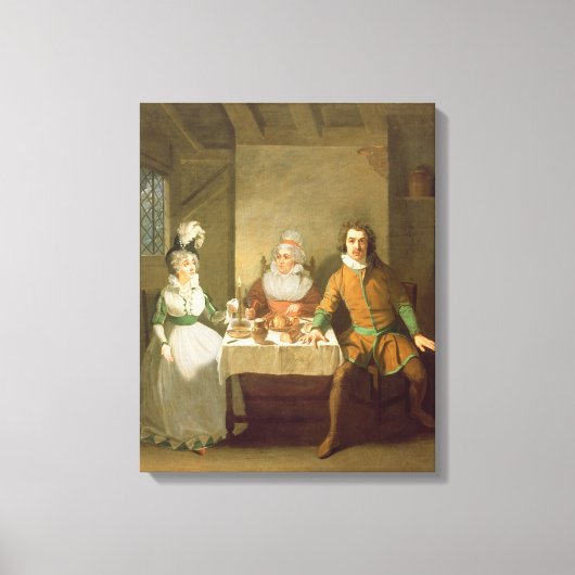 Maria Bland als Josephine Canvas Afdruk (Voorkant)
