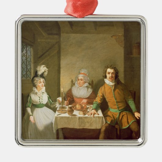 Maria Bland als Josephine Metalen Ornament (Voorkant)