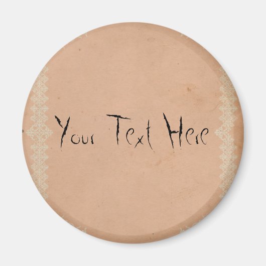 Maria Bloemen Groot, 3 inch ronde magneet (Voorkant)