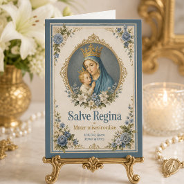 Maria Bloemrijke Zalf Regina Gebedsgroet Kaart