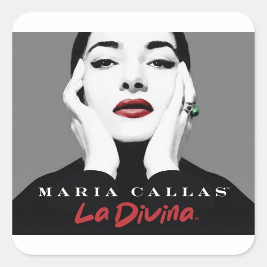Maria Callas Stickers (Voorkant)