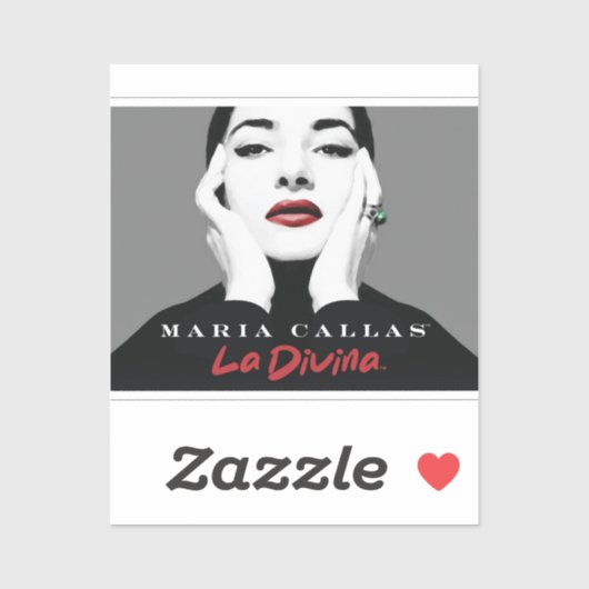 Maria Callas Stickers (Vel)