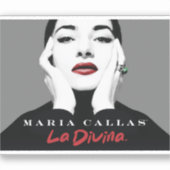 Maria Callas Stickers (Voorkant)