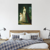 Maria Carolina Bonaparte, koningin van Napels Canvas Afdruk (Insitu (Slaapkamer))