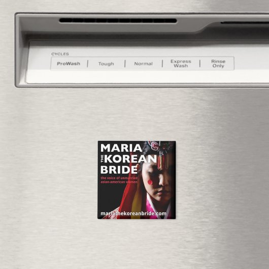 Maria de Koreaanse bruidmagneet Magneet (Insitu (Vaatwasser))