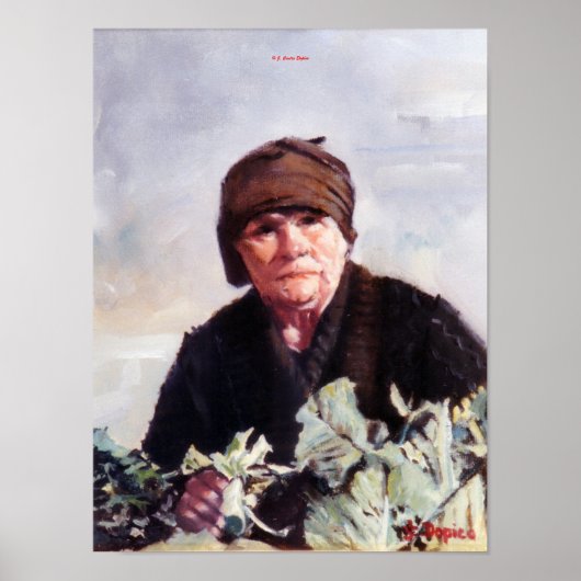 María de las berzas poster (Voorkant)
