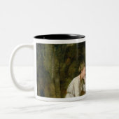 Maria, 'Een Sentimental Reis' Tweekleurige Koffiemok (Links)