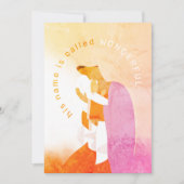 Maria en Baby Jezus Kerstmis Kaart (Voorkant)