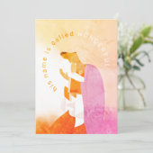 Maria en Baby Jezus Kerstmis Kaart (Staand voorkant)