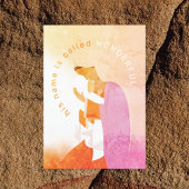 Maria en Baby Jezus Kerstmis Kaart