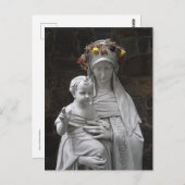 Maria en Christus Kind Briefkaart (Voorkant / Achterkant)