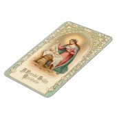  Maria en Jezus hebben een flexibele kerstmagneet Magneet (Linkerzijde)