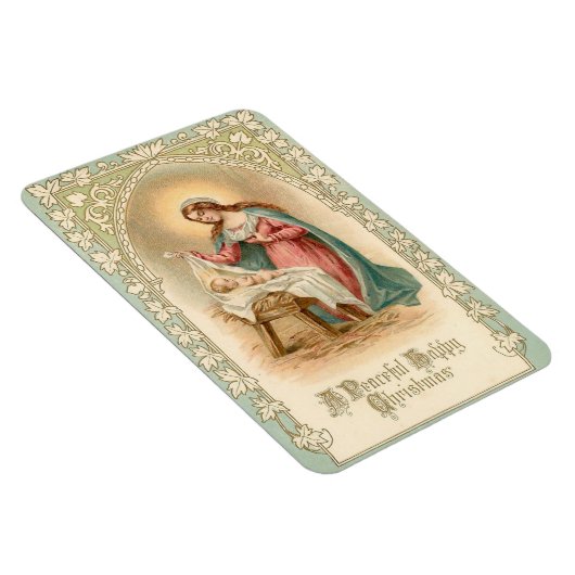  Maria en Jezus hebben een flexibele kerstmagneet Magneet (Rechterzijde)