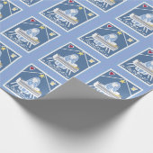 Maria en Jezus kerststal Cadeaupapier (Hoek)