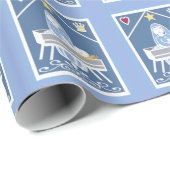 Maria en Jezus kerststal Cadeaupapier (Rol Hoek)