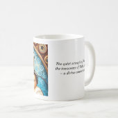 Maria en Jezus Kunst en citaat Koffiemok (Voorkant rechts)