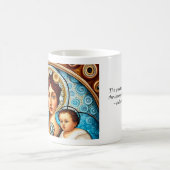 Maria en Jezus Kunst en citaat Koffiemok (Center)