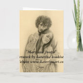 Maria en Jozef Kaart (Achterkant)
