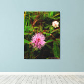 Maria-fecha-a-porta lilas canvas afdruk (Insitu (Houten vloer))