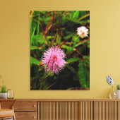 Maria-fecha-a-porta lilas canvas afdruk (Insitu (Woonkamer))