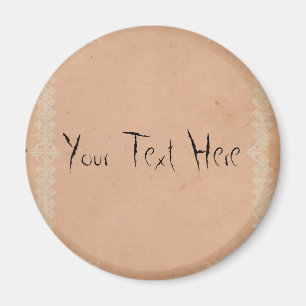 Maria Flowers Large, 3-inch Round Magnet