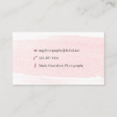 Maria G Aangepaste Visitekaartjes (Achterkant)