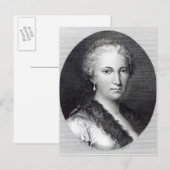 Maria Gaetana Agnesi Briefkaart (Voorkant / Achterkant)