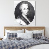 Maria Gaetana Agnesi Canvas Afdruk (Insitu (Slaapkamer))