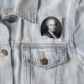 Maria Gaetana Agnesi Vierkante Button 5,1 Cm (In situ)