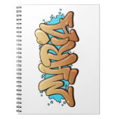 Maria Graffiti Art Name - Notitieboek (Voorkant)