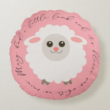 Maria had een klein lamsrond kussen