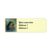 Maria-Hemelvaart Etiket (Voorkant)