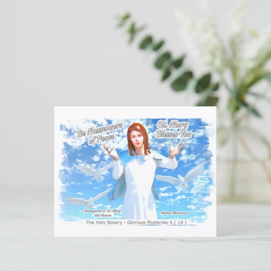 Maria-Hemelvaart naar de hemel 2 (Staand voorkant)