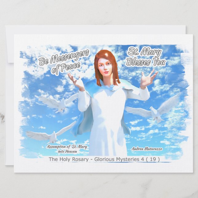 Maria-Hemelvaart naar de hemel 2 Briefhoofd (Voorkant)