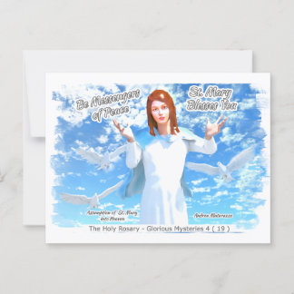 Maria-Hemelvaart naar de hemel 2 Briefkaart