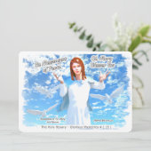 Maria-Hemelvaart naar de hemel 2 Feestdagenkaart (Staand voorkant)