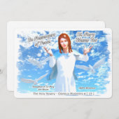 Maria-Hemelvaart naar de hemel 2 Feestdagenkaart (Voorkant / Achterkant)