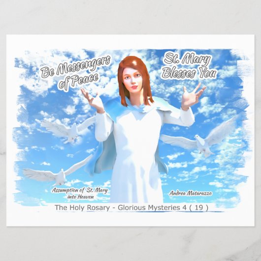 Maria-Hemelvaart naar de hemel 2 Flyer (Voorkant)