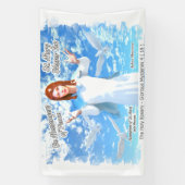 Maria-Hemelvaart naar de hemel 2 Spandoek (Verticaal)