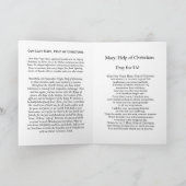 Maria, hulp van christenen Kaart (Binnen)