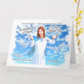 Maria in de hemel kaart (Gele Bloem)