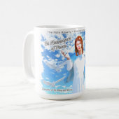 Maria in de hemel koffiemok (Voorkant links)
