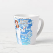 Maria in de hemel latte mok (Rechterhoek)